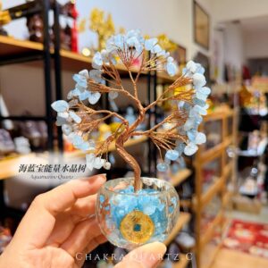 🩵 海蓝宝树｜aquamarine crystal tree