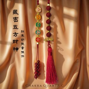 🚗《五福纳财》藏密财神挂饰 fortune & abundance blessing charm