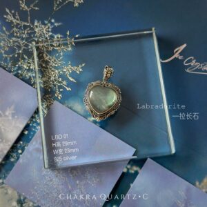 ✨ 925银复古拉长石吊坠系列 ✨ 925 sterling silver vintage labradorite pendant collection✨