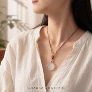 ✨ 白水晶灵狐吊坠 Clear Quartz Mystic Fox Pendant auto draft
